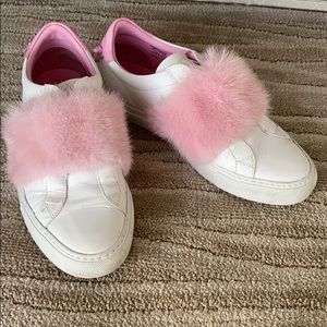 Givenchy Fur Sneakers